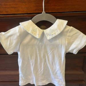 2 piece, jumper set (top w bloomers), 6mo, embroidered sailboats